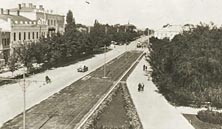 Vedere din Arcă spre str. Bănulescu-Bodoni în jum.I sec.XX